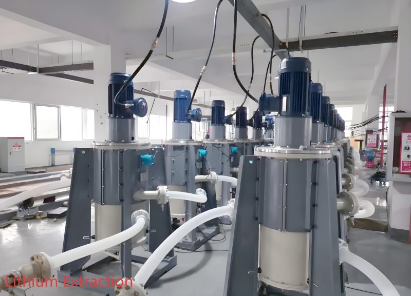 Lithium mining and processing facilities