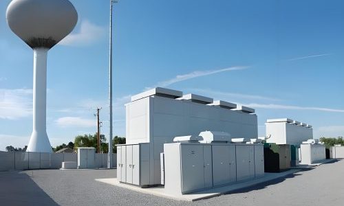 Renewable energy storage system with lithium ion batteries