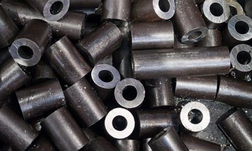 Graphite electrode structure used in early lithium ion batteries
